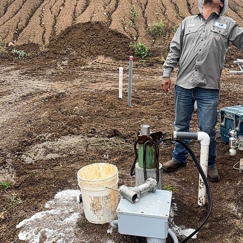 Installing a well pump and pressure system on a Hill Country property