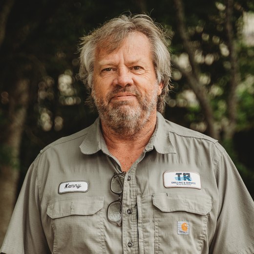 Kenny, TR Drilling & Service crew member